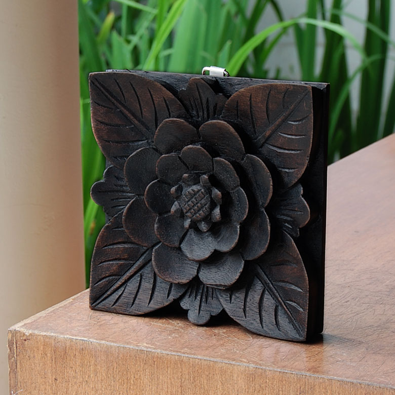 欄間 木製彫刻装飾 2点セット