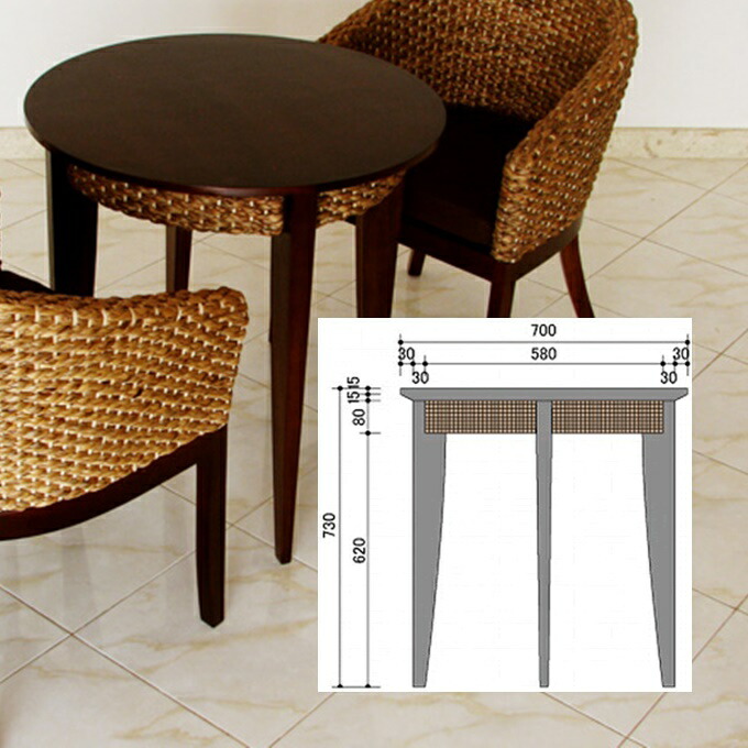 リビングテーブル丸テーブル完売品！アジアン！ラタンウォーター