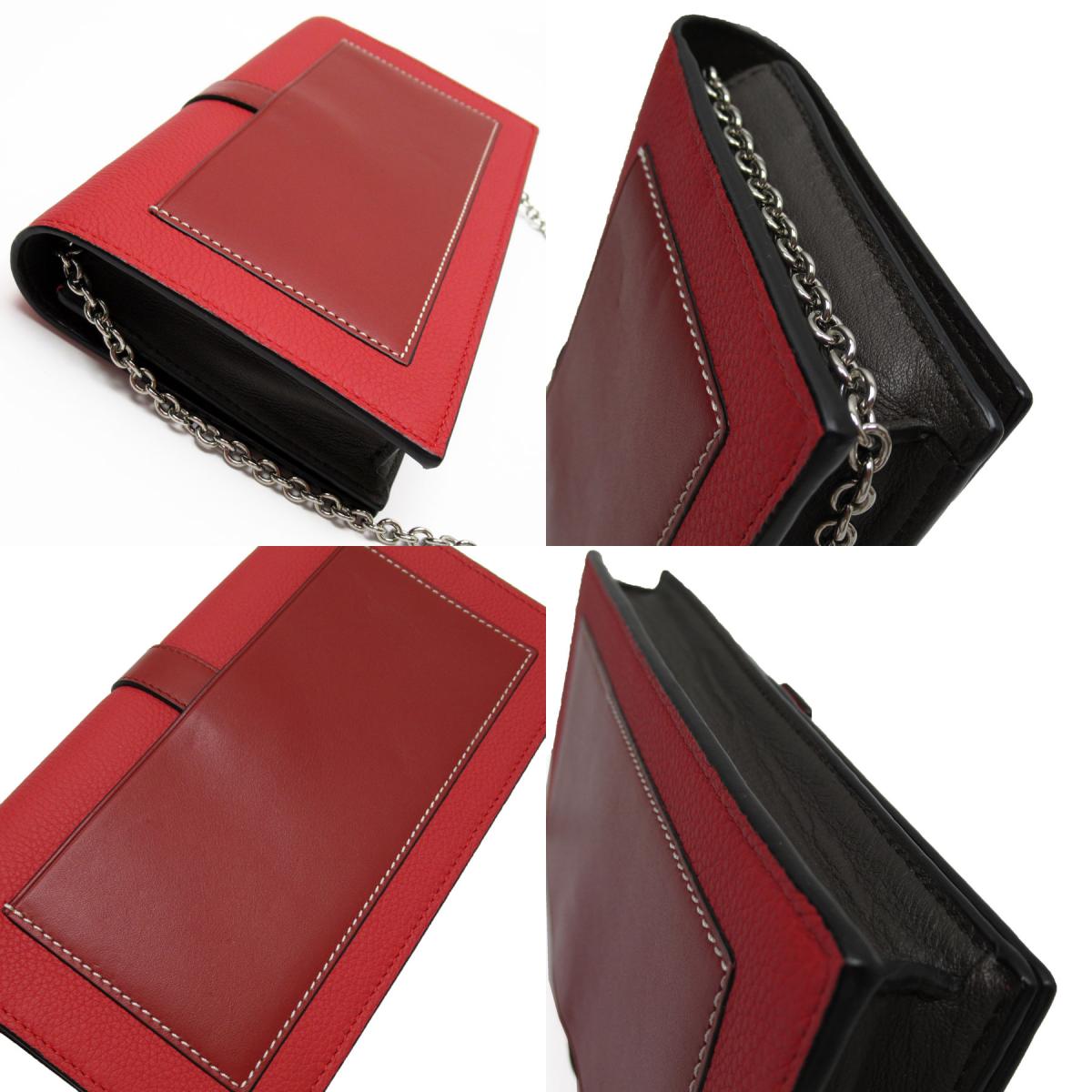 楽天市場】ロエベ LOEWE ウォレットチェーン アナグラム レザー/メタル