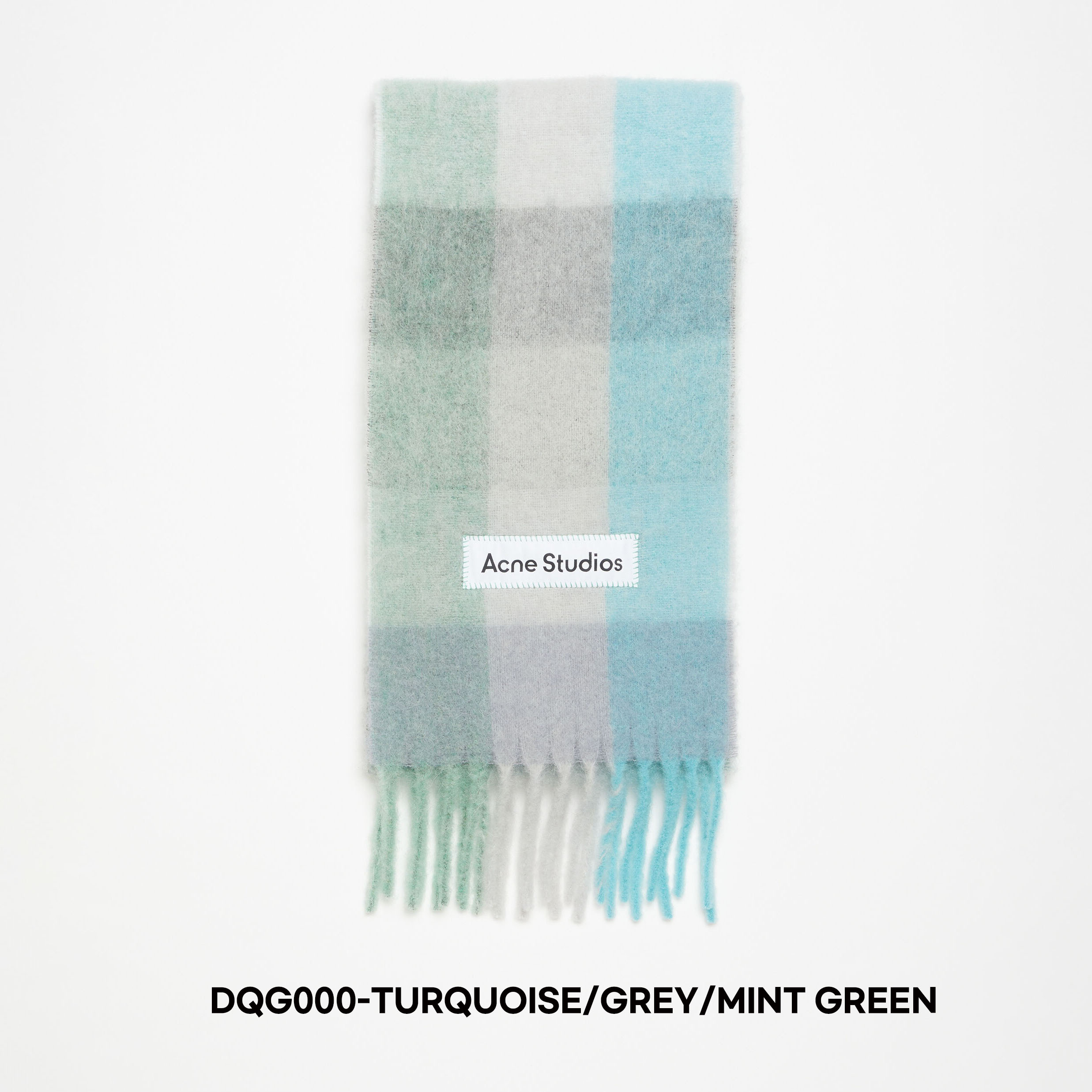 楽天市場】アクネストゥディオズ ACNE STUDIOS モヘアチェックスカーフ