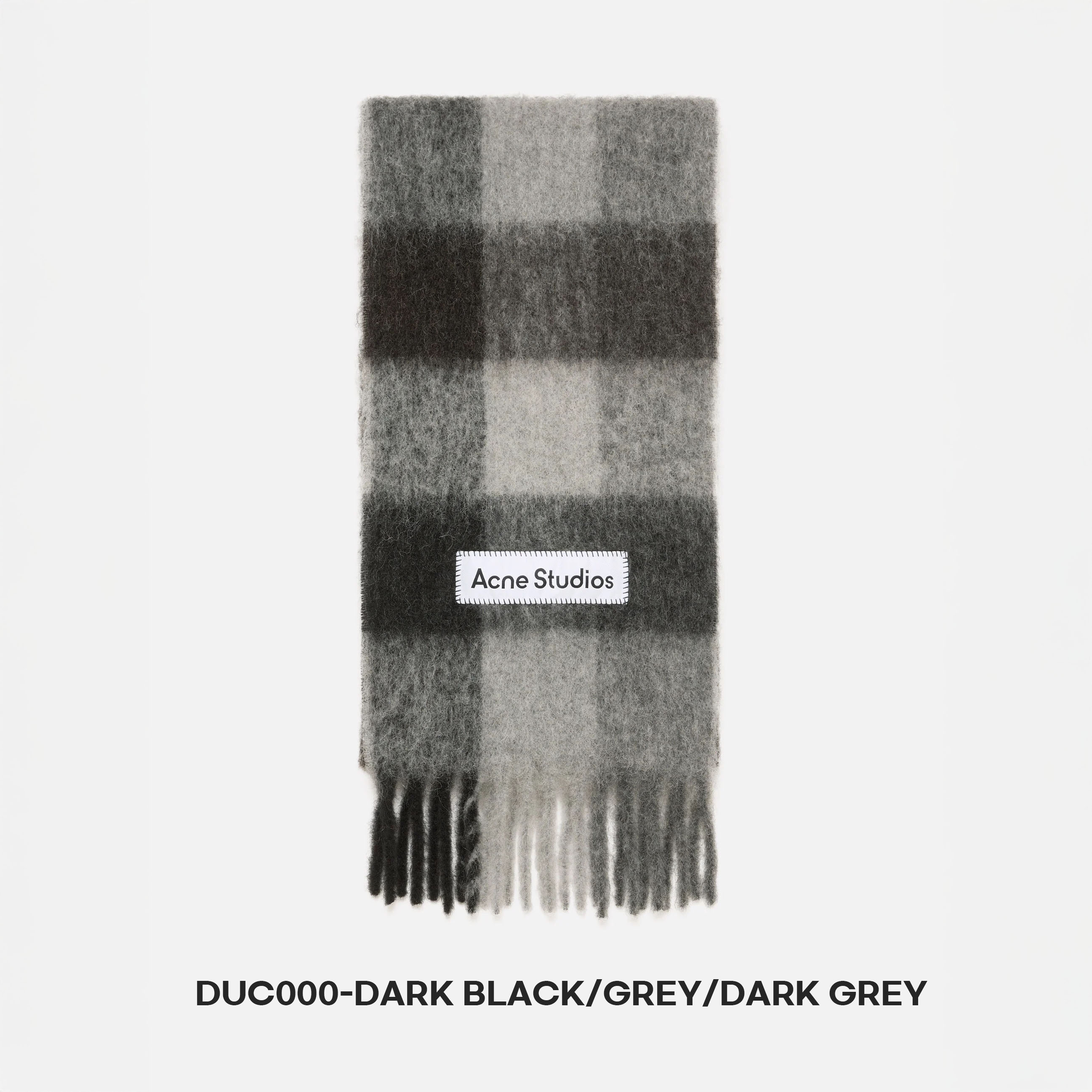 楽天市場】アクネストゥディオズ ACNE STUDIOS モヘアチェックスカーフ