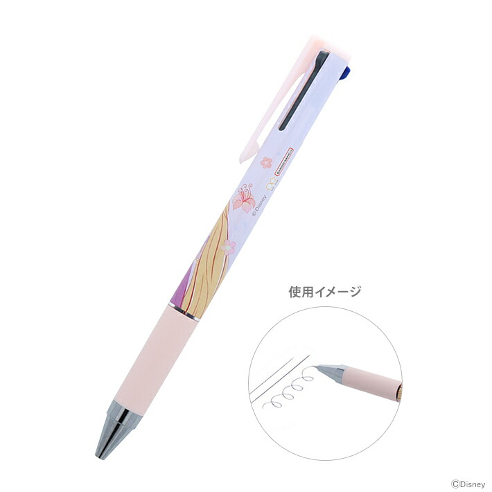 楽天市場】ディズニープリンセス Juice up 3 3色ボールペン 0.4mm