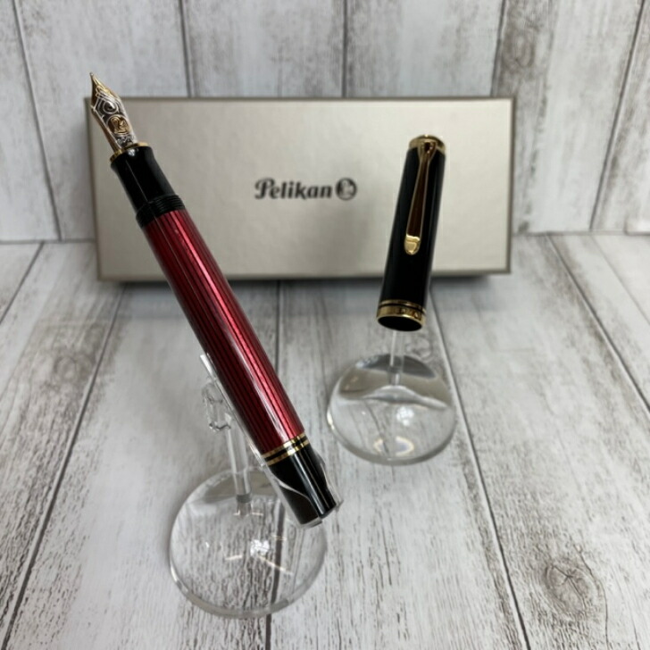 楽天市場】送料無料 ペリカン Pelikan SouveraM800redstripe