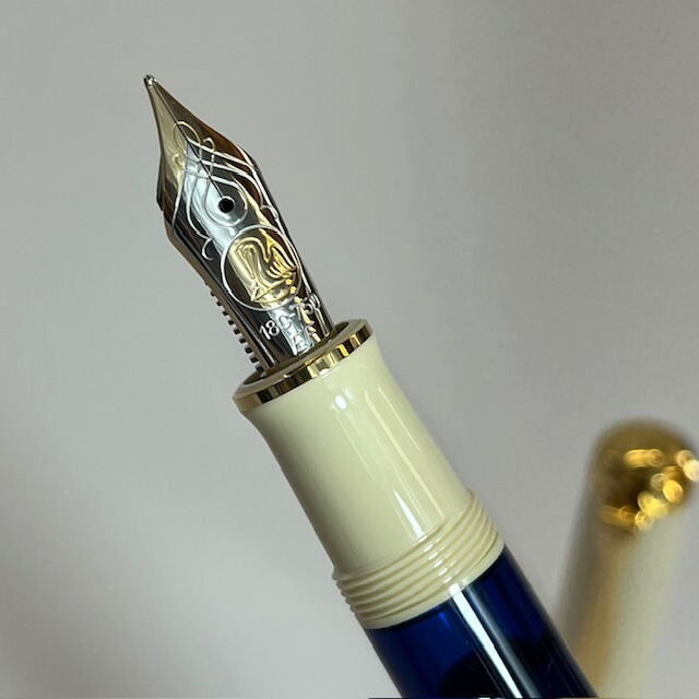 楽天市場】送料無料 ペリカン Pelikan Souveran M800 CreamBlue