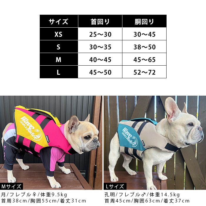 楽天市場】GEWALK ウェーブライダー エコ ライフジャケット 犬用 高