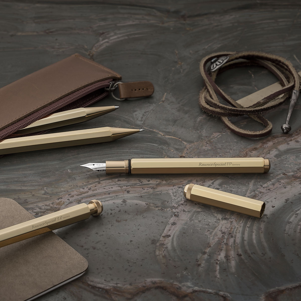 楽天市場】シャープペン カヴェコ スペシャル ペンシル ブラス ドイツ