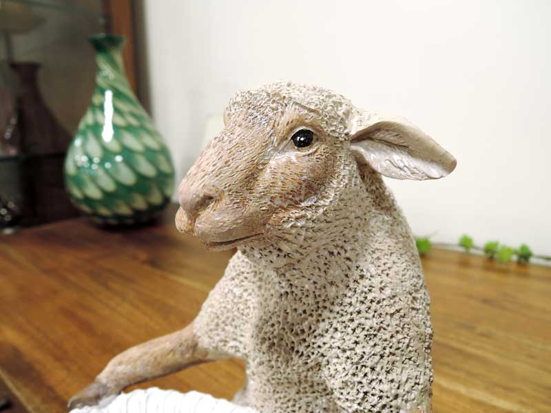 楽天市場】イノセントシープ 羊の置物 ひつじ ヒツジの置物