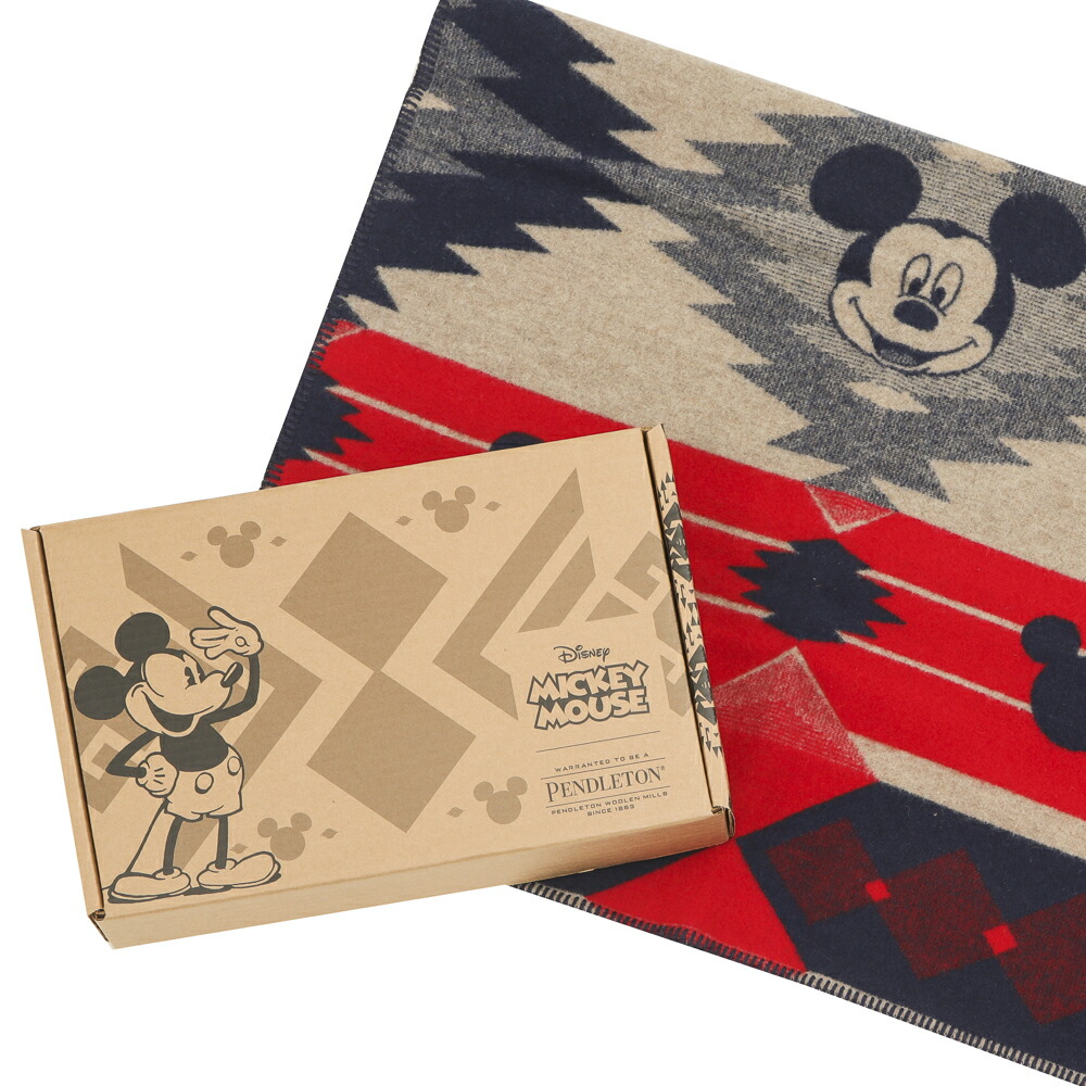 楽天市場】ペンドルトン ミッキー ディズニー ブランケット コラボ