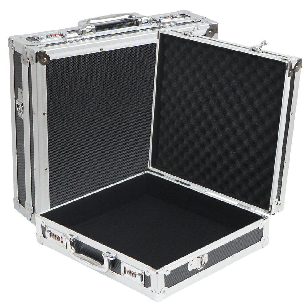 楽天市場】アルミケース 鍵付き ダイヤルロック 中型 アタッシュケース