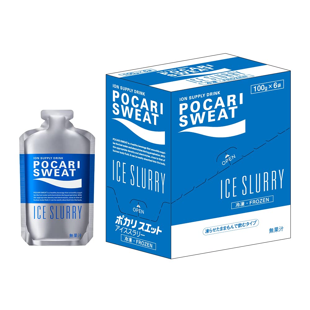 楽天市場】大塚製薬 ポカリスエット アイススラリー 100g ×6袋 : BADASAI