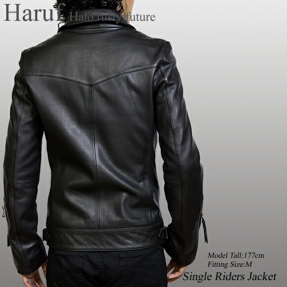 NANKAI 南海レザー ダブルライダース ブラック LLB 希少ゆったりサイズ