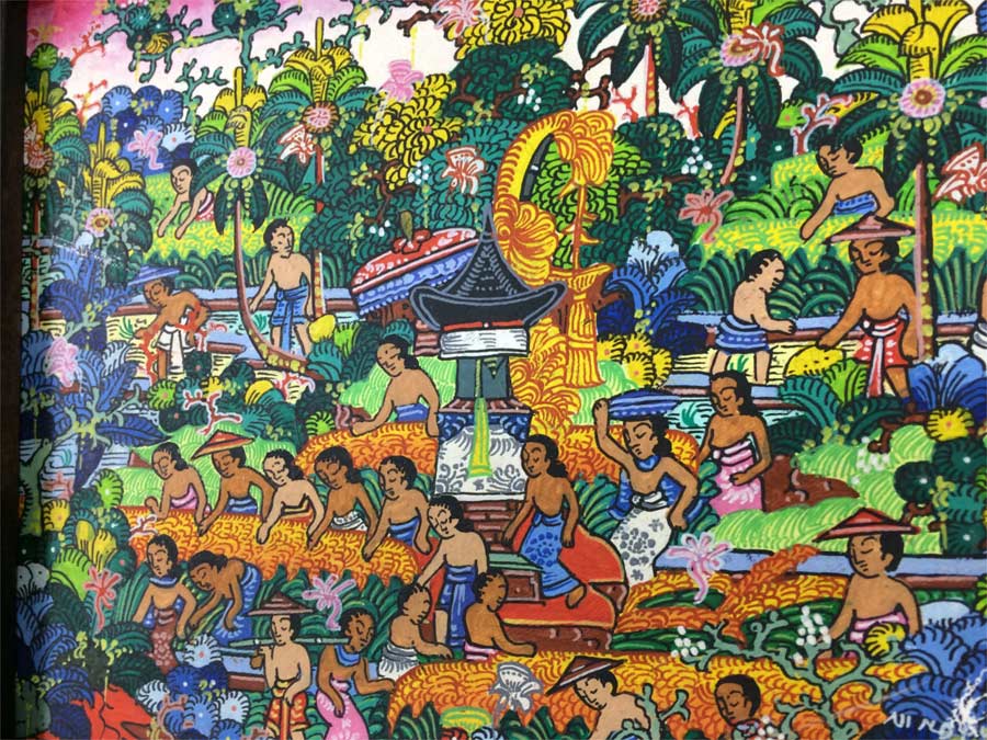 絵画バリ島 No.0300 絵画バリ島 No.0300 絵画バリ島 No.0300 【公式通販】