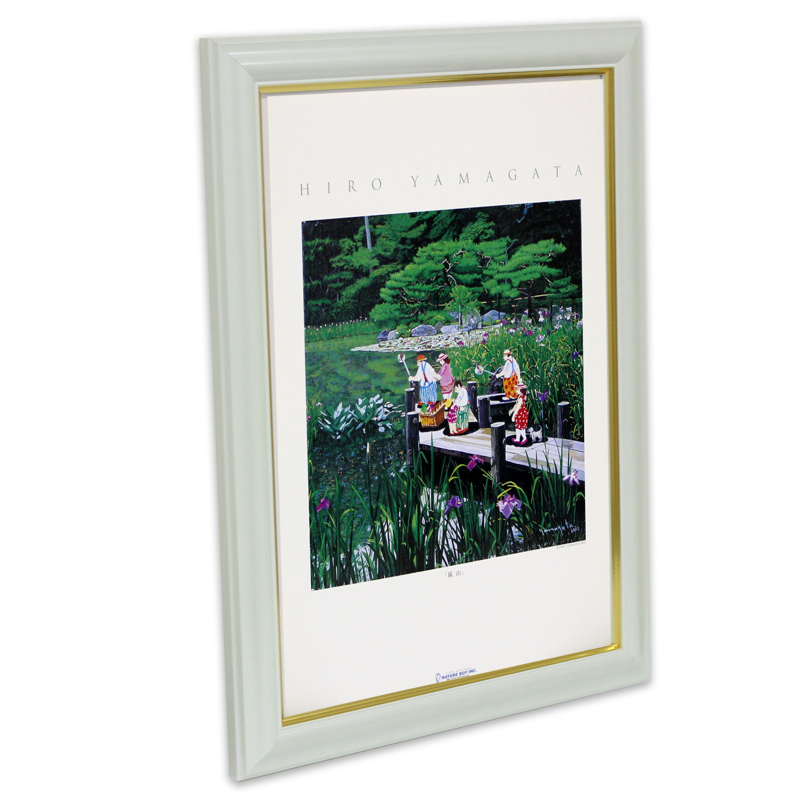 ヒロヤマガタ コンコルド広場 額縁付き ヒロ・ヤマガタ / Hiro