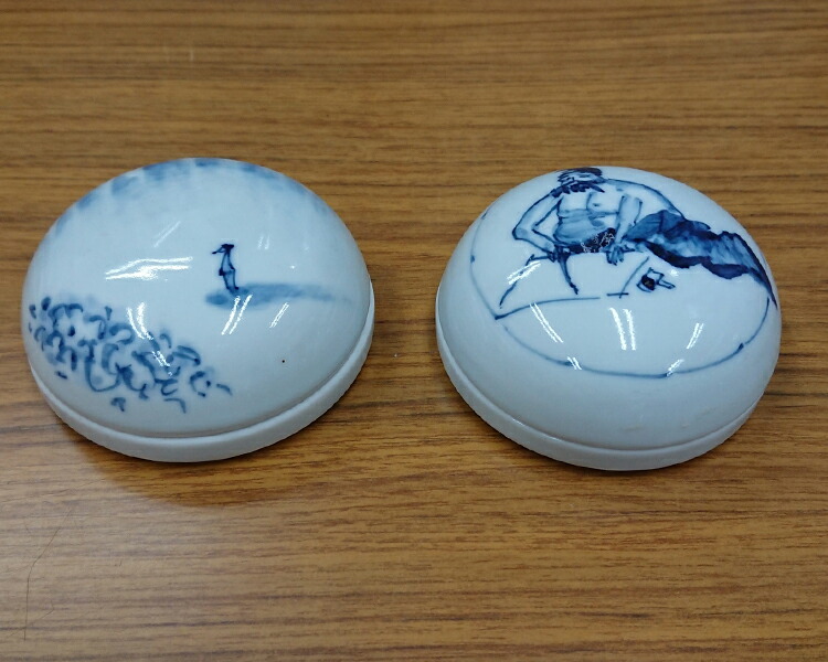 楽天市場】【在庫処分】印合 五両装用 山水 印泥 朱肉ケース 篆刻 雅号