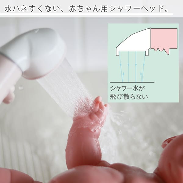 楽天市場】シャワーヘッド「ピュアブルベビー」マイクロバブル収束