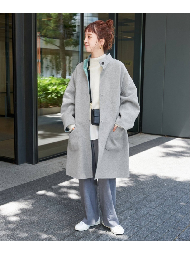 楽天市場】S120ブレンドリバーシブルミドル丈コート B.C STOCK ベー