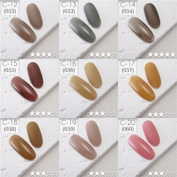 楽天市場】Re:gel(リジェル) 100色+スキンカラー13色セット カラー