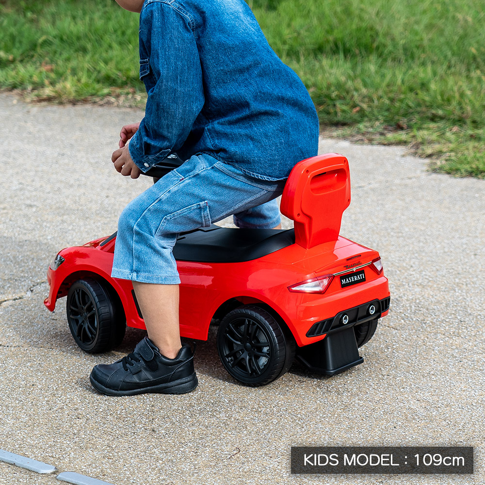 楽天市場】【レビューでトミカプレゼント】乗用玩具 足けり マセラティ