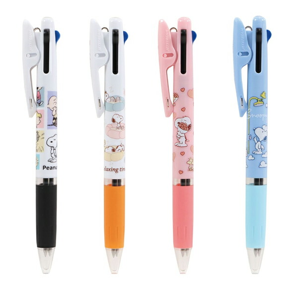 楽天市場】スヌーピージェットストリーム3色ボールペン(ボール径：0.5