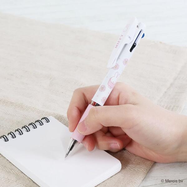 楽天市場】ミッフィージェットストリーム3色ボールペン(0.5mm 黒・赤