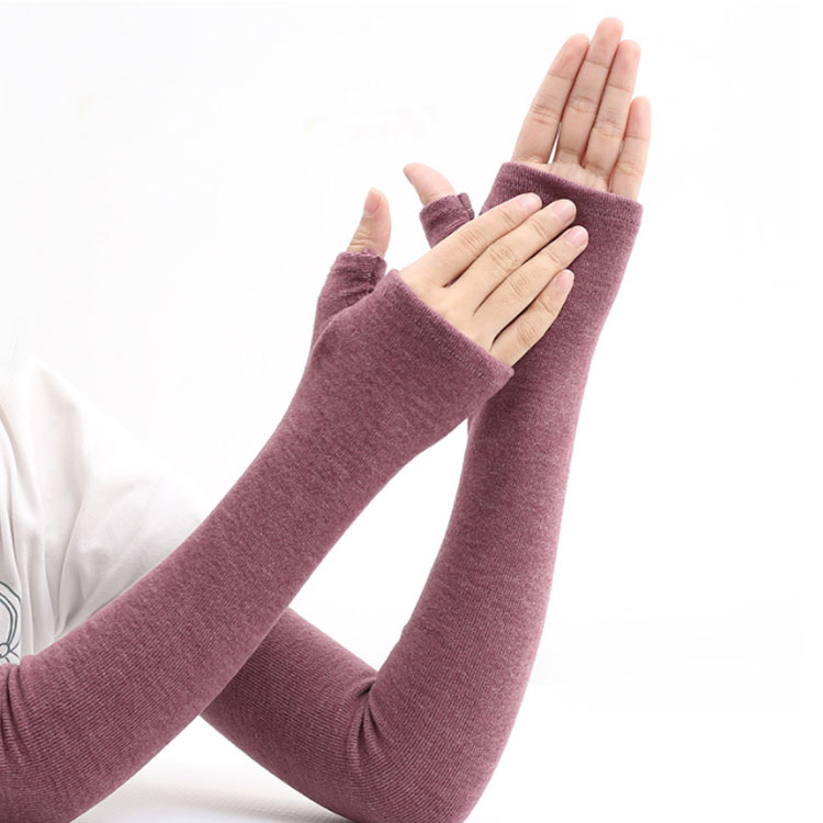 楽天市場】アーム ウォーマー カシミヤ 指ぬき 手袋 ロングタイプ