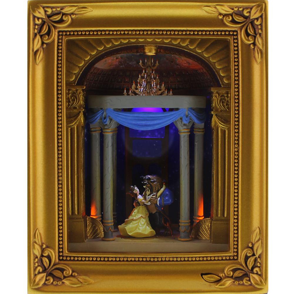 美女と野獣「マジックオブラブ」シルクスクリーン 額装品 ディズニー