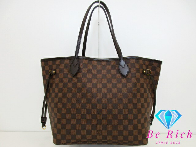 楽天市場】ルイヴィトン LOUIS VUITTON ダミエ ネヴァーフル MM N51105