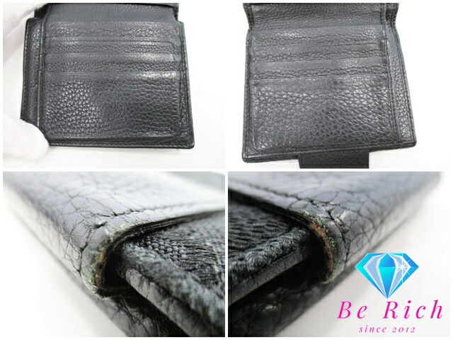 楽天市場】ブルガリ BVLGARI Wホック 二つ折り財布 ロゴマニア