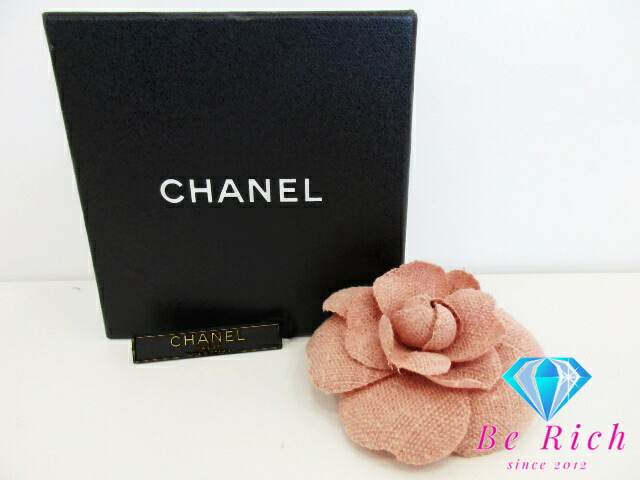 楽天市場】シャネル CHANEL カメリア コサージュ ピン ブローチ ピンク