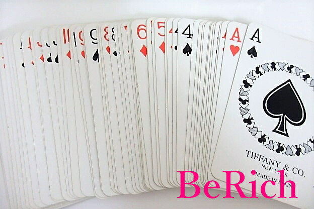 楽天市場】ティファニー TIFFANY ＆ Co. トランプ 2セット ブルー