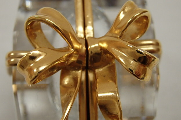 楽天市場】美品 スワロフスキー SWAROVSKI プレゼントボックス型