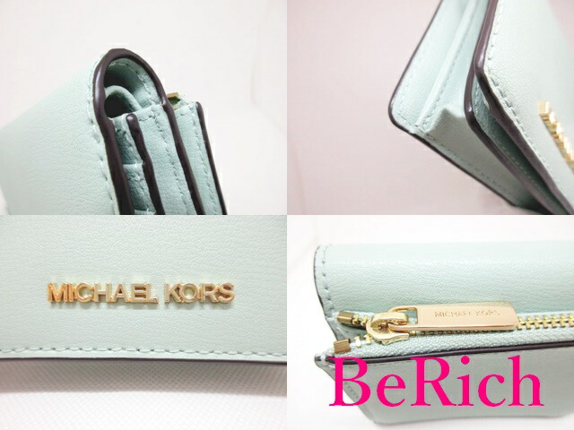 楽天市場】美品 マイケルコース MICHAEL KORS 二つ折り財布 35F9GTVD2L
