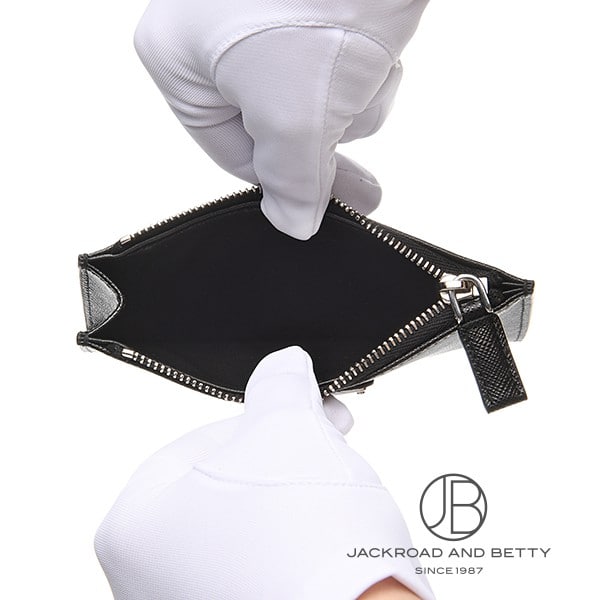 楽天市場】プラダ PRADA サフィアーノレザー ファスナー付き カード