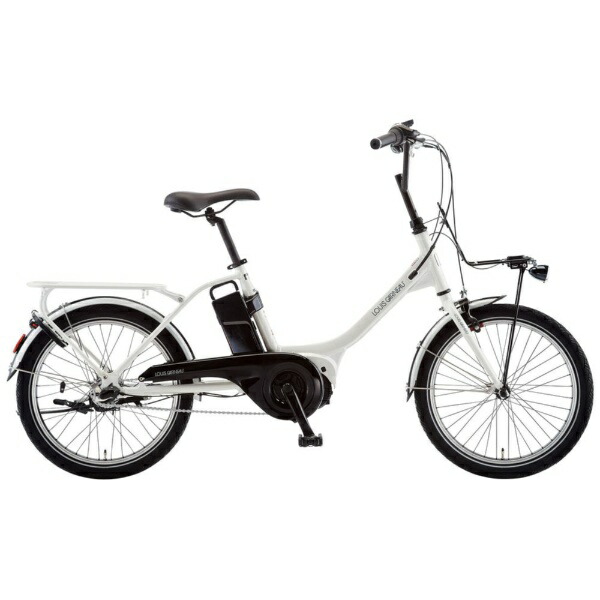 1年保証 送料無料 ヤマハ ルイガノコラボ 20インチ 白 電動アシスト