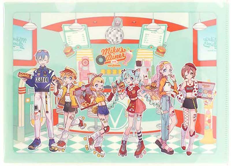 VOCALOID ボーカロイド CD特典クリアファイル6枚、カード1枚 Amazon.co