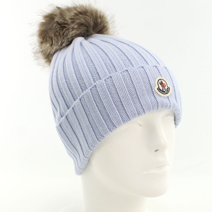 楽天市場】MONCLER モンクレール ポンポン付き ニットキャップ 3B00064