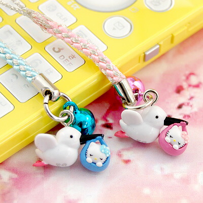 2001年製 激レア☆ハローキティ 池袋キティ物語 ベルトストラップ