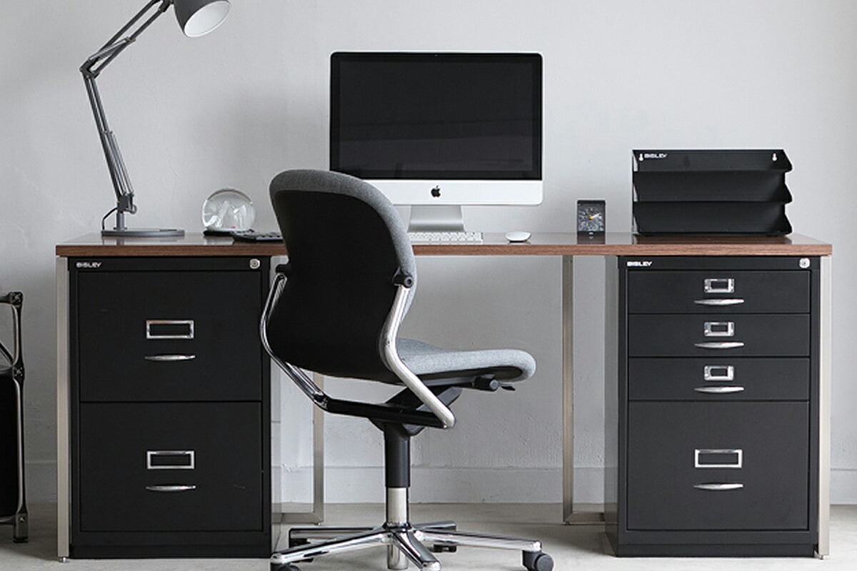 楽天市場】[日本正規代理店] BISLEY 2F カギ付 ビスレー 引き出し 2段