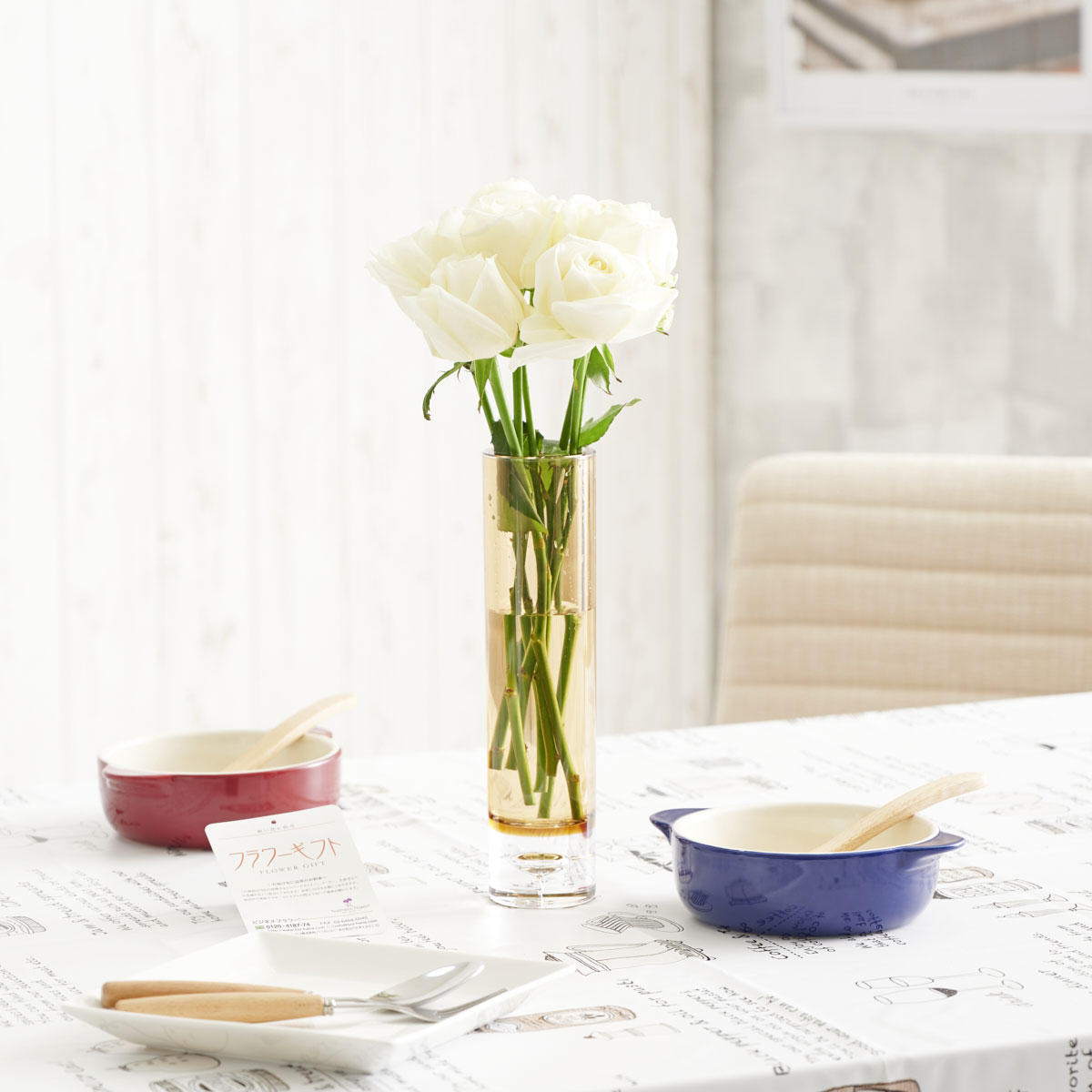楽天市場】【送料無料】花瓶フラワー・フラワーベース シリンダー