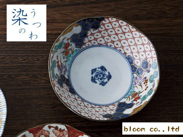 楽天市場】美濃焼 単売 ギフト対象外 間取錦草花中鉢【径16x高4.5cm