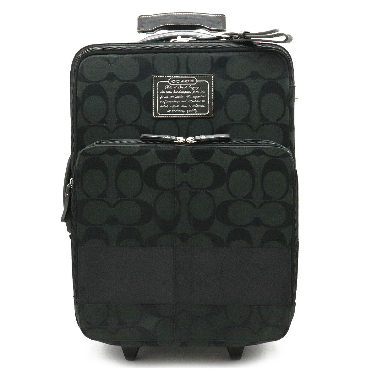 楽天市場】【バッグ】COACH コーチ シグネチャー キャリーケース