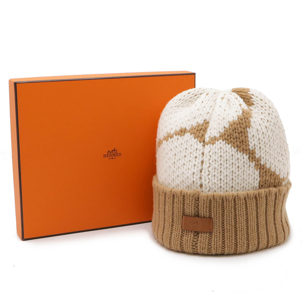 楽天市場】HERMES エルメス クリック セ ヌエ ニット帽 ニットキャップ