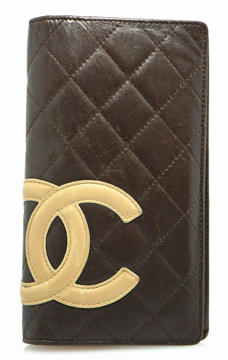 楽天市場】【財布】CHANEL シャネル カンボンライン ココマーク 2つ折