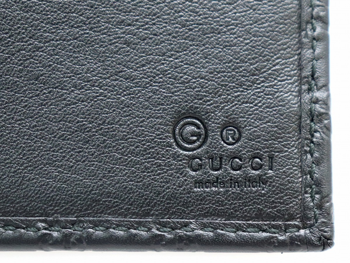 楽天市場】【財布】GUCCI グッチ マイクログッチシマ 2つ折長財布
