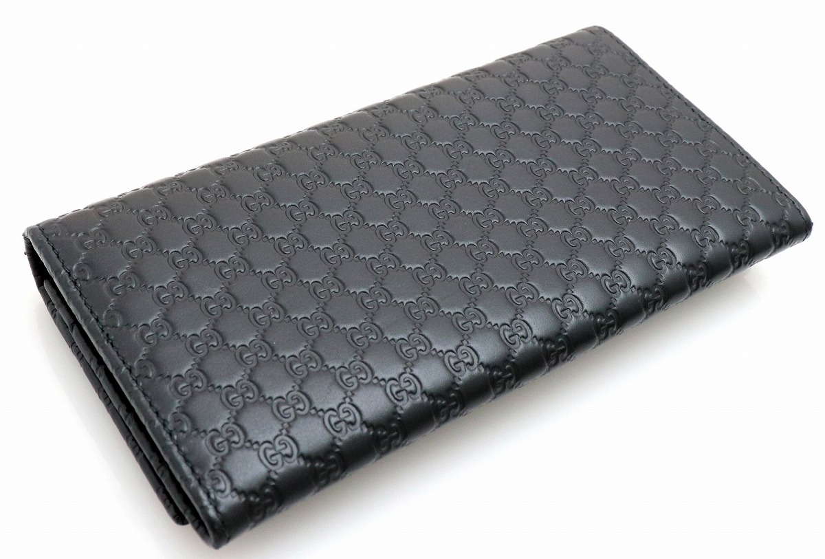 楽天市場】【財布】GUCCI グッチ マイクログッチシマ 2つ折長財布