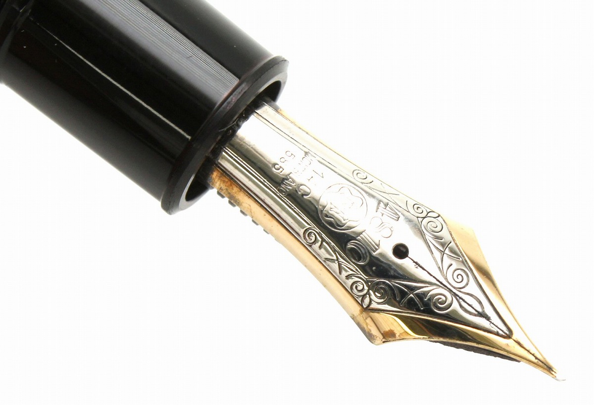 楽天市場】MONTBLANC モンブラン 万年筆 マイスターシュテュック 極太