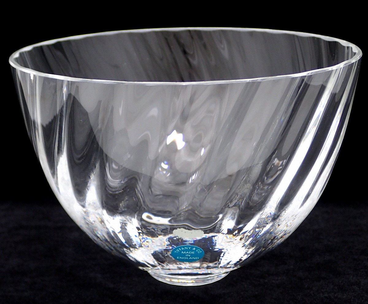 楽天市場】【未使用品】TIFFANY&Co. ティファニー ボウル クリスタル