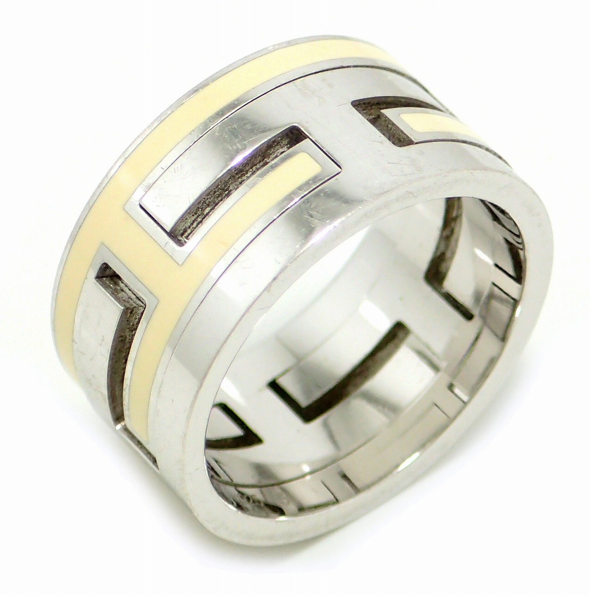 楽天市場】【ジュエリー】HERMES エルメス ムーブアッシュ リング 指輪