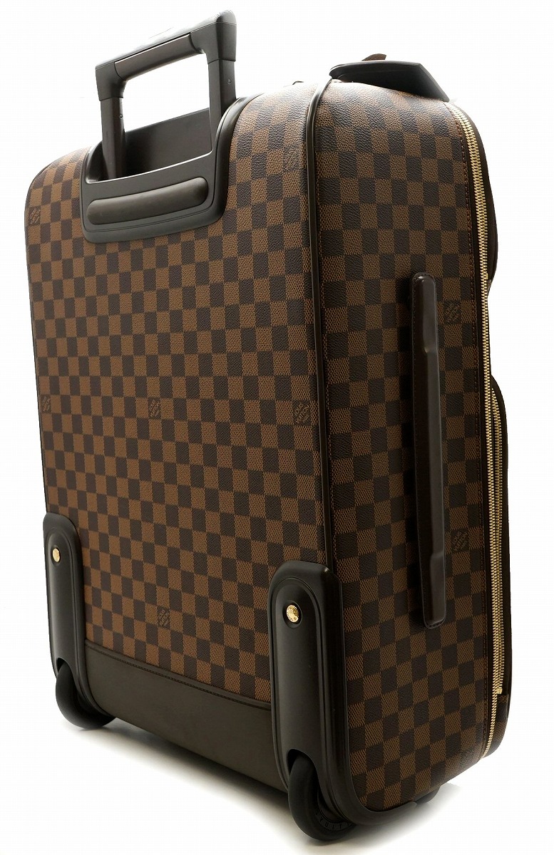 ルイヴィトン ダミエ エベヌ ペガス55 キャリーバッグ スーツケース旅行
