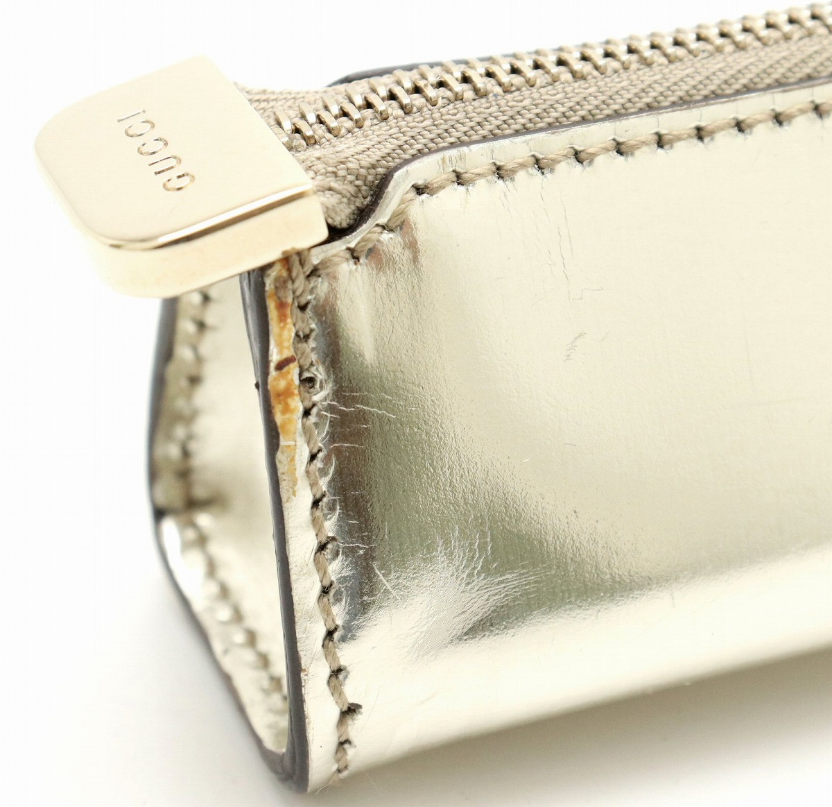 グッチペンケースシルバーミラーGucci
